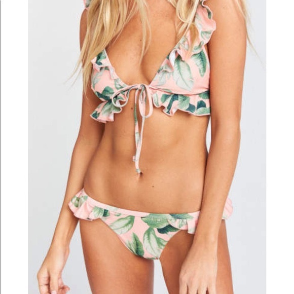 Show Me Your MuMu Other - Show me your mumu ruffle bikini set